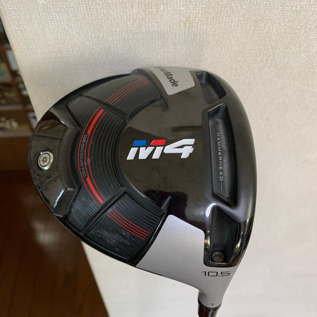テーラーメイド m4 M4ドライバー 10.5 カスタムシャフトS ヘッドカバー