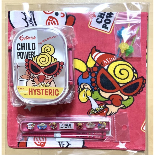 HYSTERIC MINI - ヒスミニ☆正規品☆新品☆ランチ☆4点セット☆お弁当
