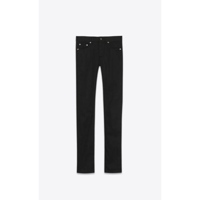 SAINT LAURENT ブラックデニム スキニーパンツ