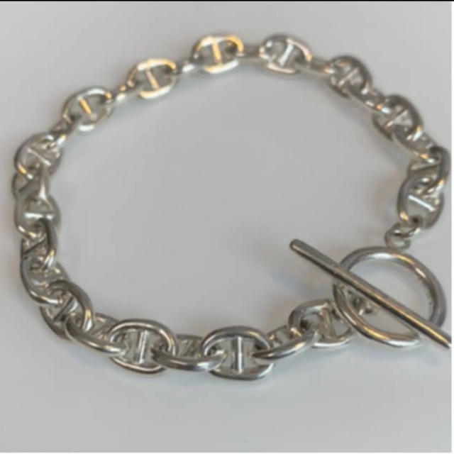 HERMES - 【シルバー925】アンカーチェーンブレスレット