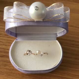 Samantha Tiara - サマンサティアラ 紗栄子さんコラボリング パール二