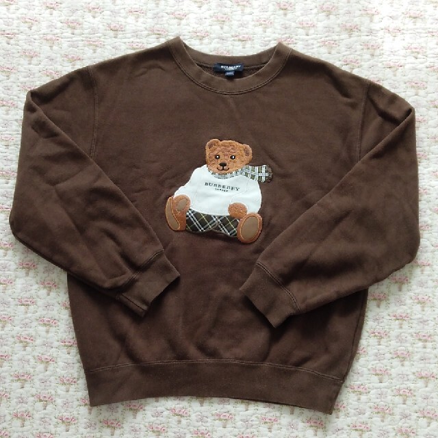 BURBERRY バーバリー 熊プリント ロゴ トレーナー 8Y 128cm BURBERRY