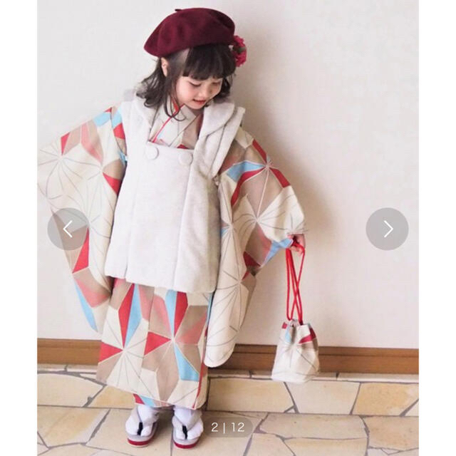 utatane＊七五三 3歳用被布コート9点セット キッズ服女の子用(90cm~)