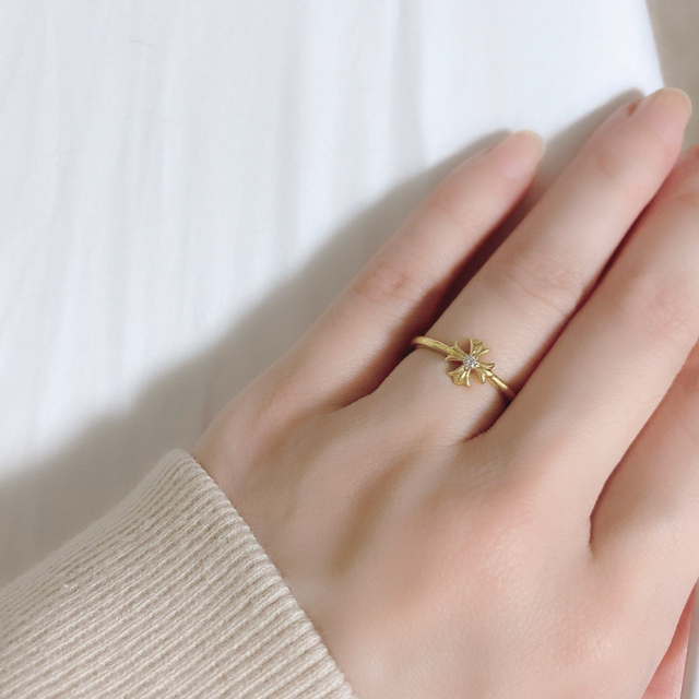 Chrome Hearts - クロムハーツ 22K ダイヤモンド バブルガム リング の