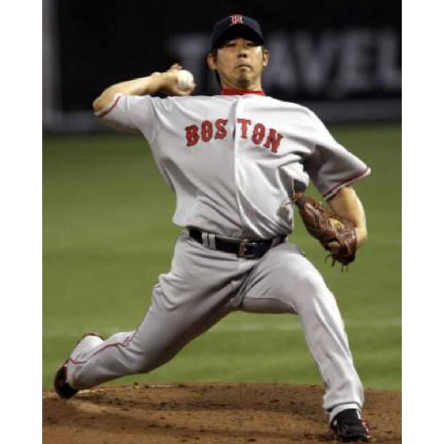 Majestic - 【希少 プロモデル】レッドソックス 松阪 ビジター