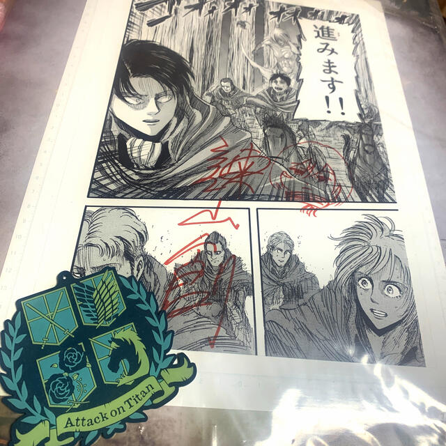講談社 - 進撃の巨人＊複製原画&コースターの通販 by おまき's shop