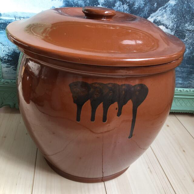 陶器 梅干し壺・漬物壺 15号（145） 陶器 梅干し壺・漬物壺 15号