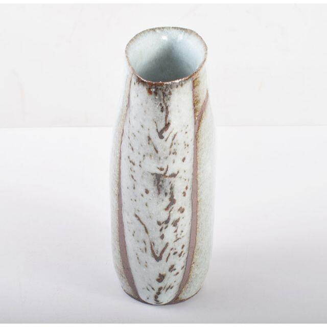 京焼 清水保孝作 掛分亀遊文 花入 扁壷 共箱 C R4061 京焼 清水保孝作