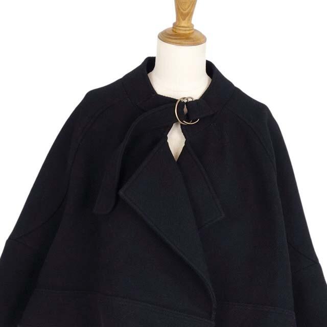 Chloe - クロエ コート ウール ショート丈 ノーカラー 無地 34(S相当