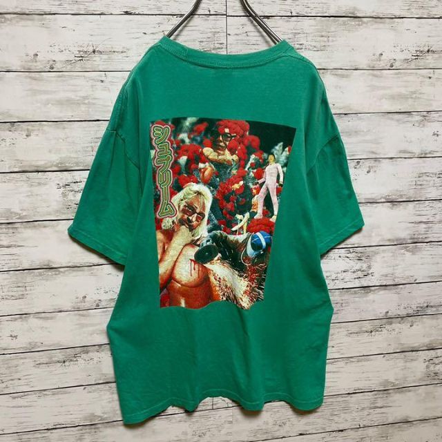 8758【希少Lサイズ】シュプリーム☆ビッグロゴ人気カラーtシャツ