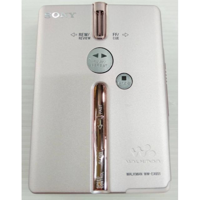 2点セットSONY カセットウォークマン WM-EX651 整備品 リモコン付き