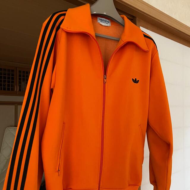 70-80s デサント製 西ドイツ トラックジャケット レッド クリーニング