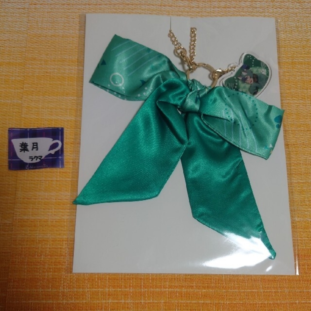 忍たま乱太郎 リボンバッグチャーム(食満留三郎)＆缶バッジ2点（六年は