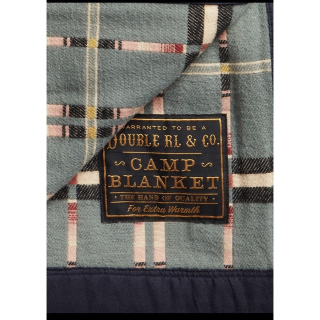 Double RL & Co. キャンプブランケット ONE Double RL & Co. キャンプ