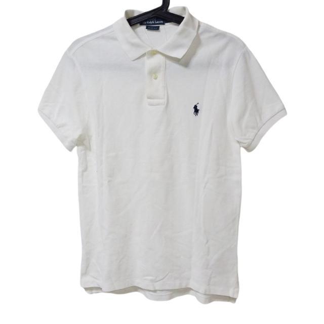 POLO RALPH LAUREN - ポロラルフローレン 半袖ポロシャツ M - 白の通販