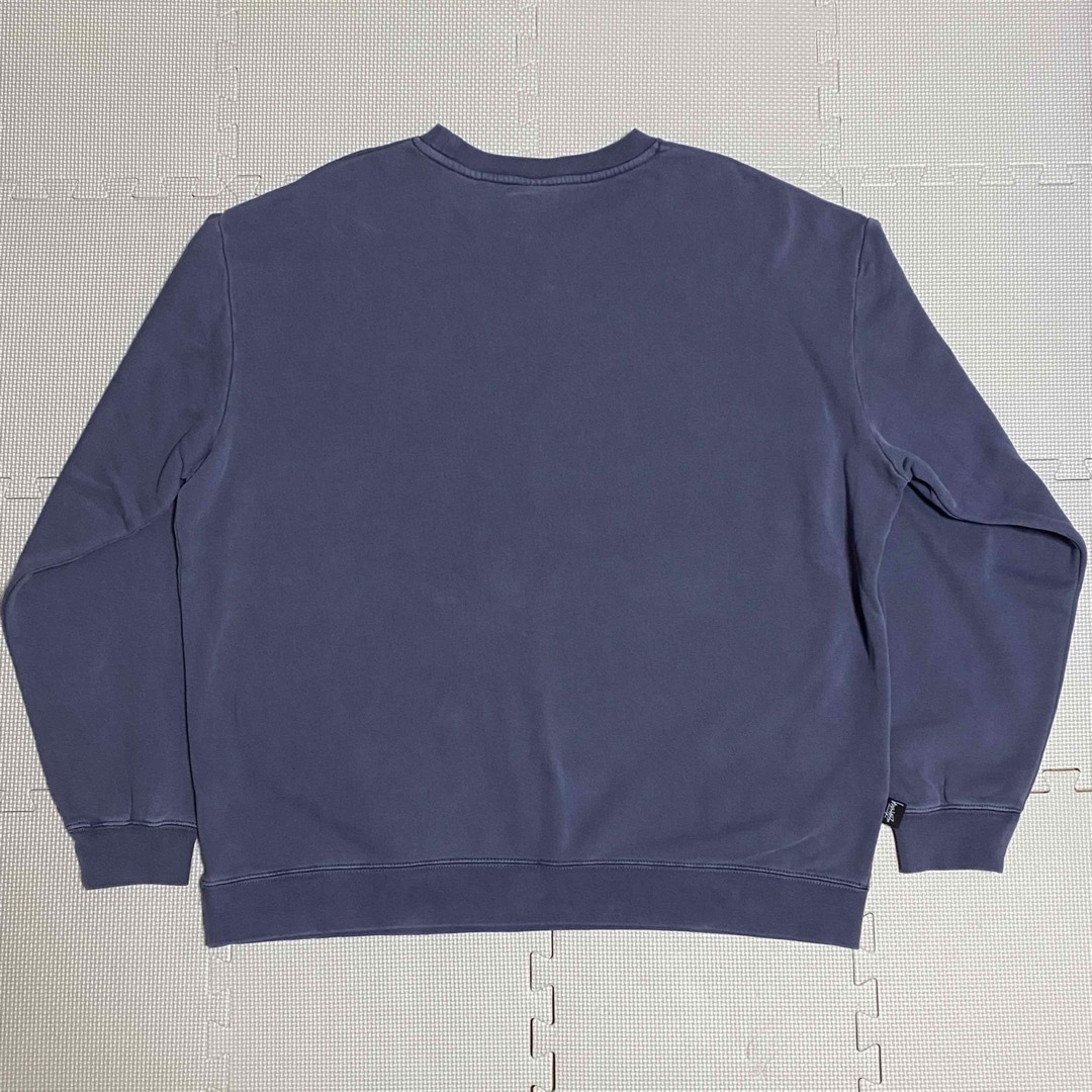STUSSY SPORT ネイビー トレーナー Lサイズ 最終値下げ