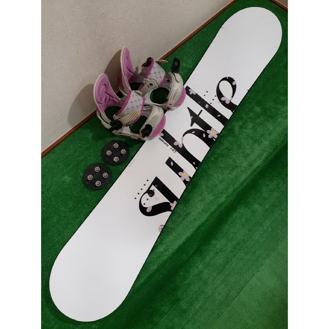 FLUX - レディーススノーボード2点セット ボードSUBTLE×ビンディング