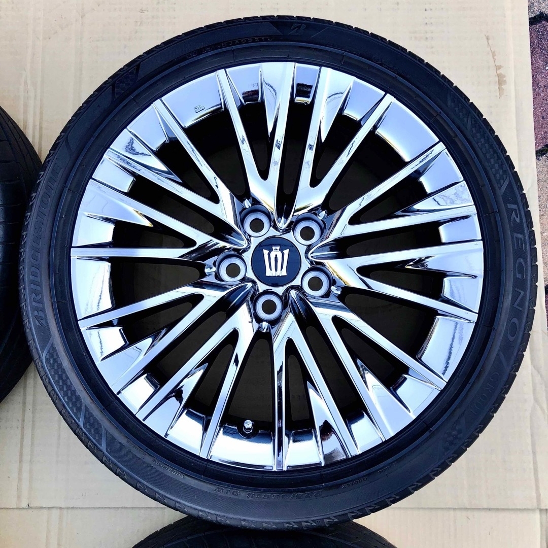 トヨタ - クラウン 220系 純正 ホイール 225/45R18 ブリヂストン