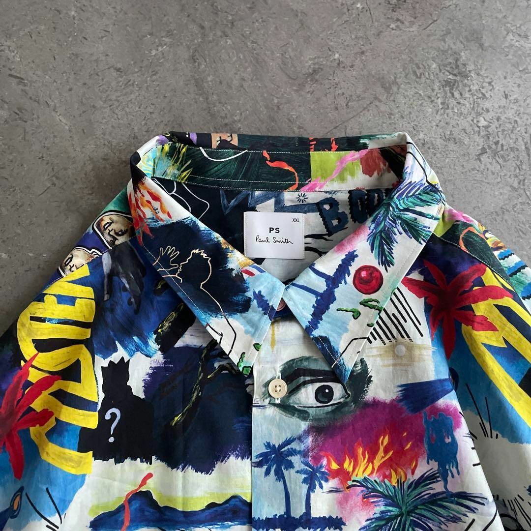 Paul Smith - 58 ポールスミス paulsmith シャツ 総柄 アロハ 個性