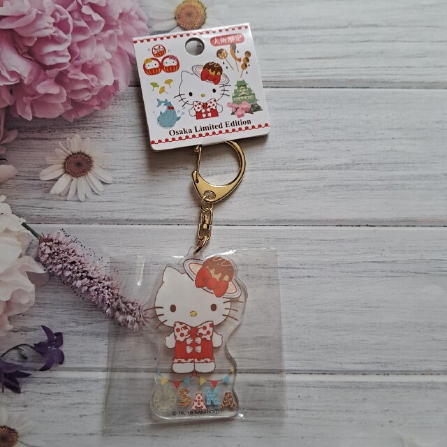 ハローキティ - ハローキティ 大阪限定 アクリルキーホルダーの通販 by