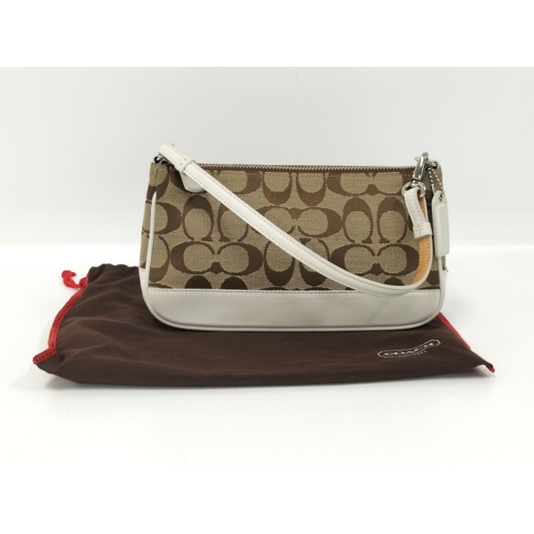 ○希少○ COACH アクセサリーポーチ パイソン シグネチャー ロゴ