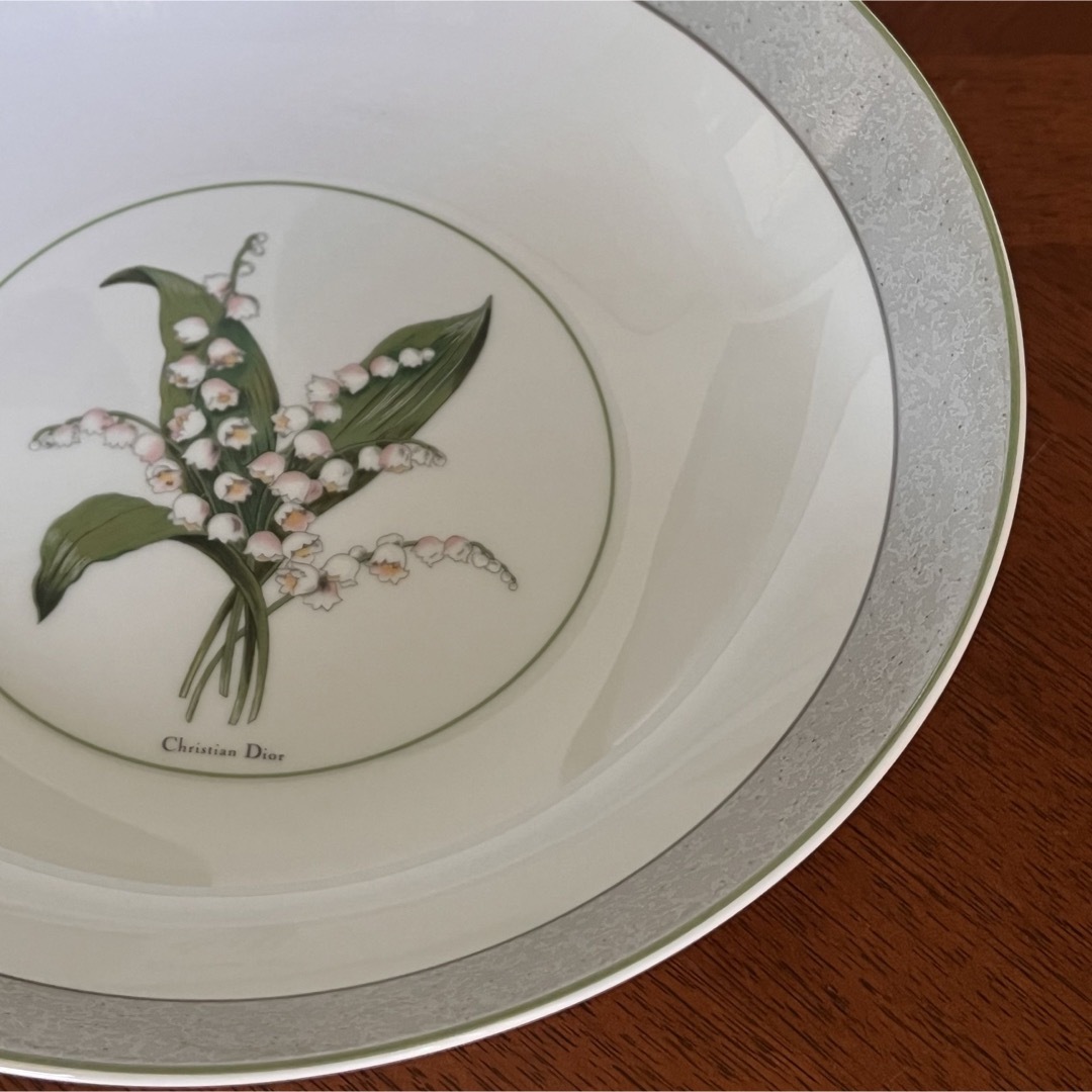 Diorクリスチャンディオールミリラフォーレディナー皿6枚