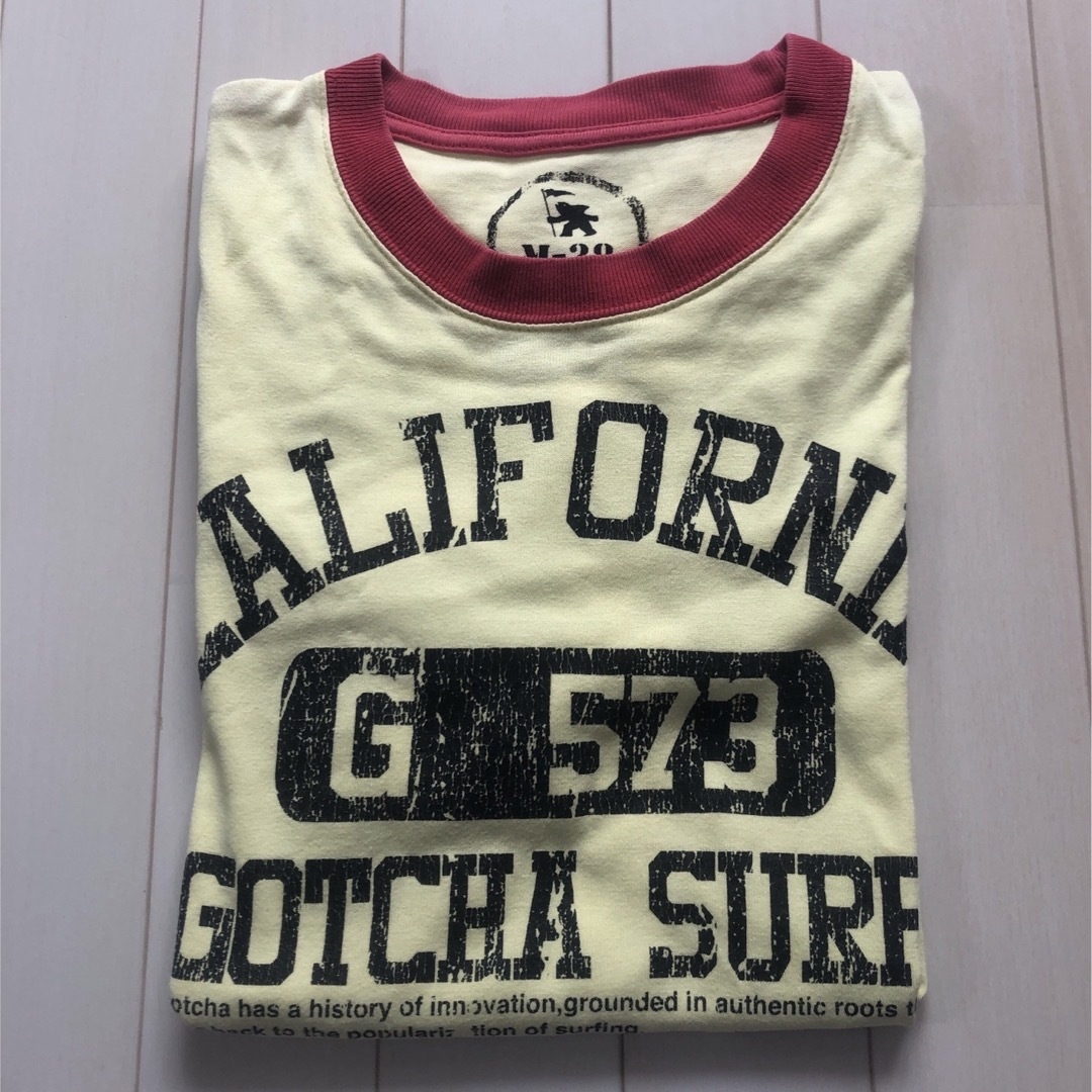 GOTCHA - GOTCHA Tシャツ ガッチャ ビンテージ サーフ イエロー の通販