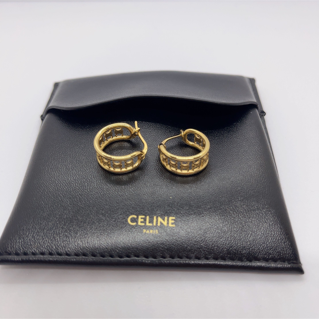 CELINE - CELINE セリーヌトリオンフ マルチフープピアスの通販 by