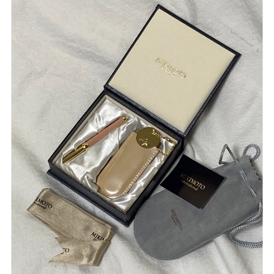 MIKIMOTO - ※8月15日販売終了※MIKIMOTO ミキモト リップブラシ＆ミラー