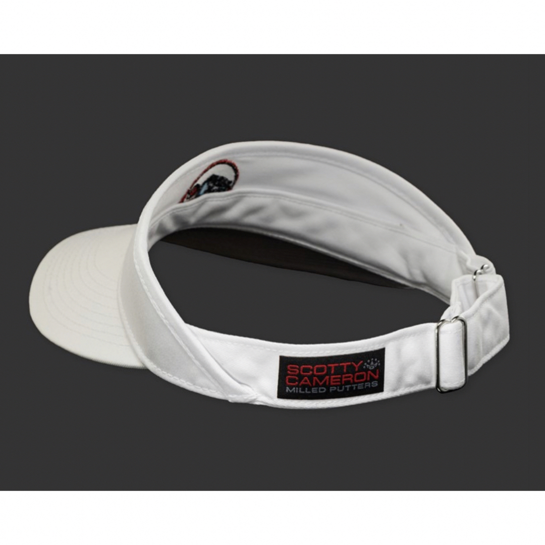 スコッティキャメロン限定ジョニーレーサーサンバイザー ホワイト