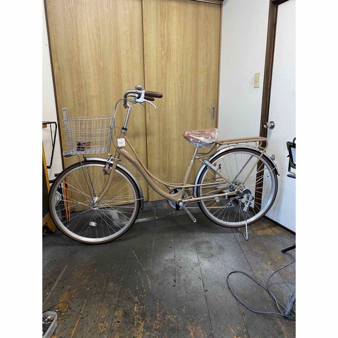 24年モデル 新車 あさひ フェリーク 26インチ 6段 LEDオートライトの