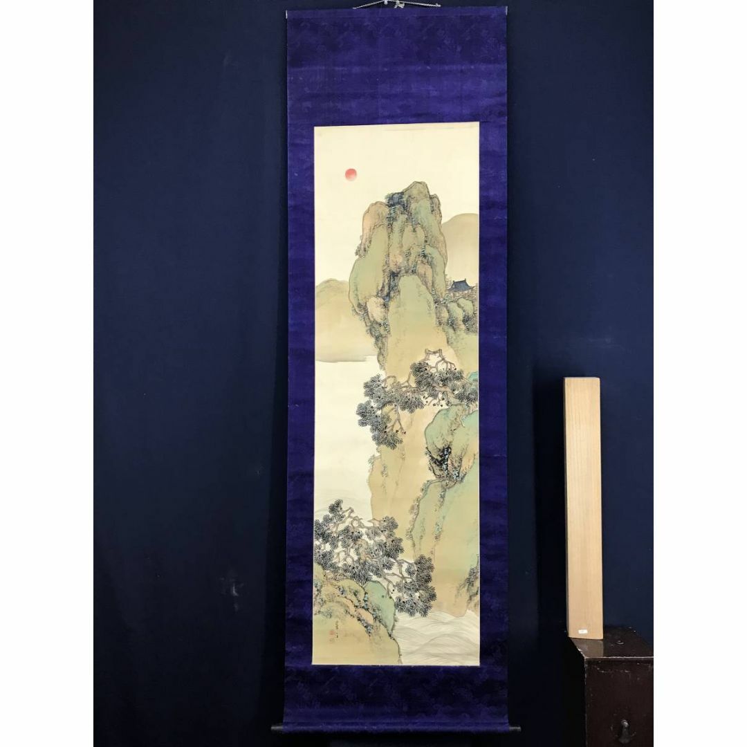 真作/十三佛図/美品/布袋屋掛軸HF-366