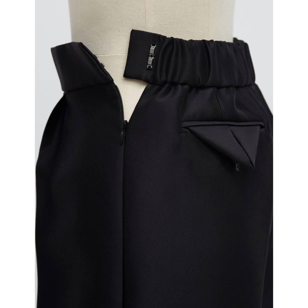 yori shirocon シルキードレスパンツ ブラック 36