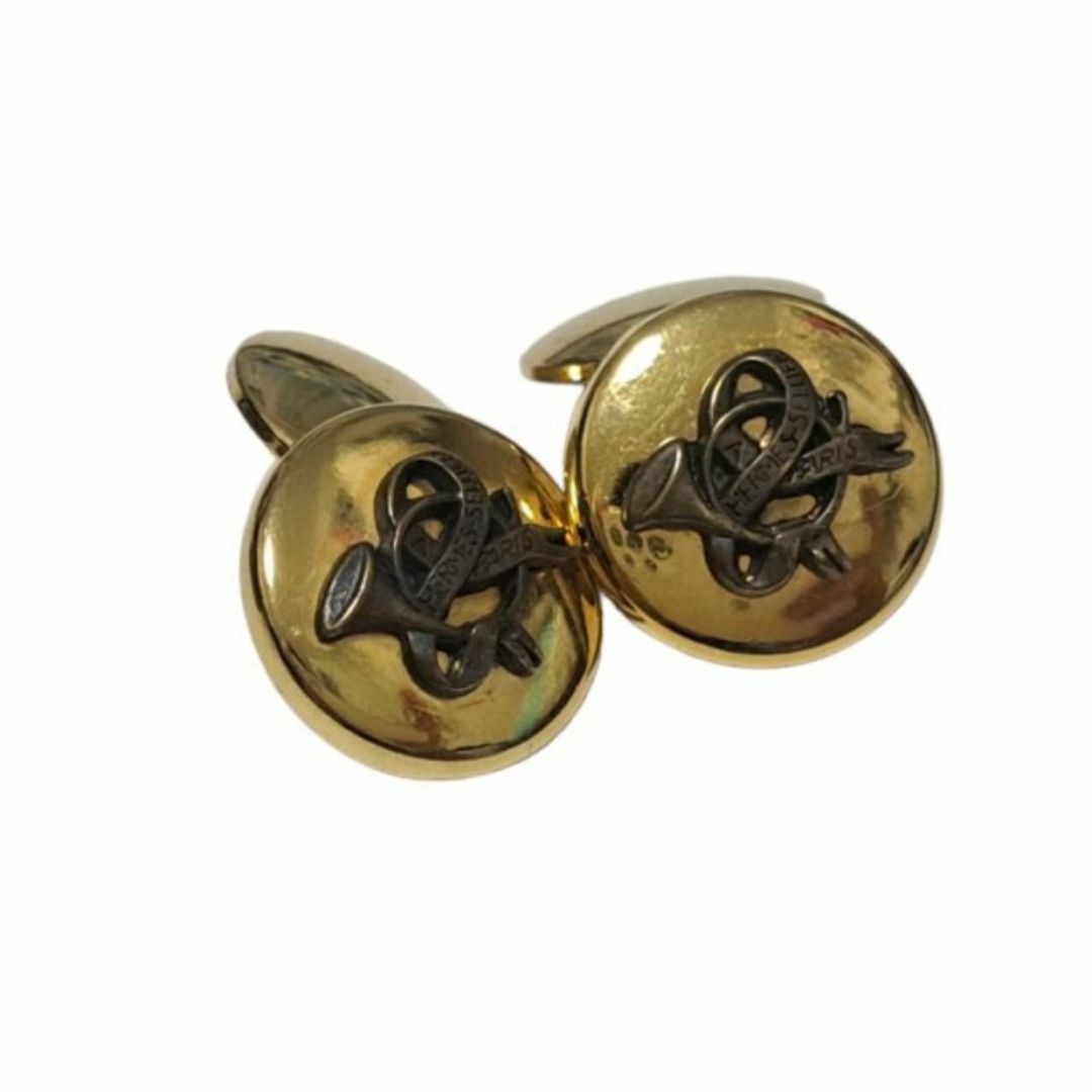 極美品】エルメス カフスリンクス セリエ ゴールド金具 【公式通販】