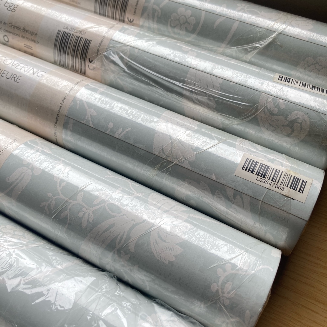 LAURA ASHLEY - ローラアシュレイUK製壁紙 ジョゼッテ ダックエッグ