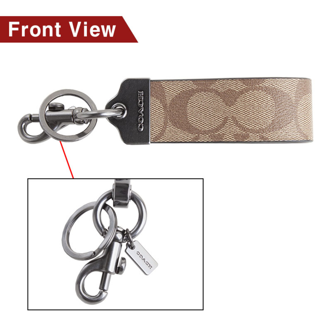 COACH - コーチ COACH キーホルダー キーリング シグネチャー cj748の