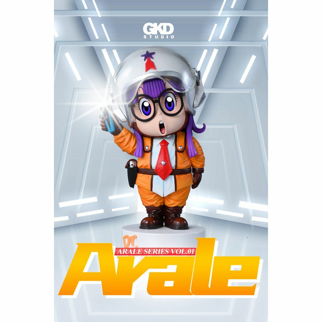 Dr.スランプ アラレちゃん ガレージキット 科学特捜隊 フィギュア