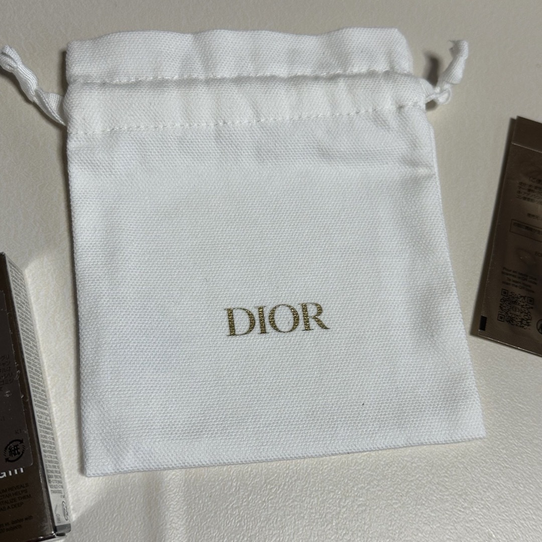 Christian Dior - ディオールサンプルセット 巾着ポーチ付きの通販 by