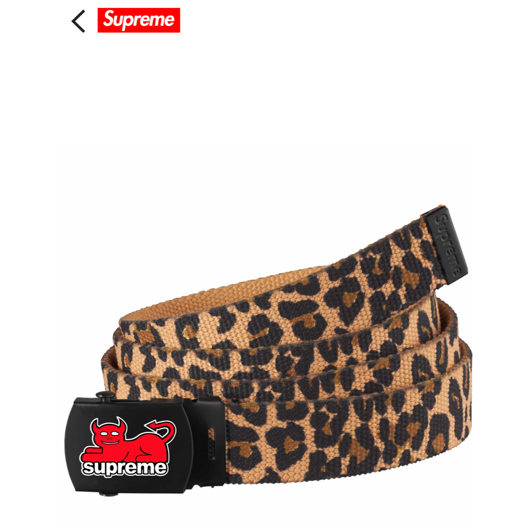 Supreme - Supreme x Toy シュプリーム x トイ マシーン ウェビング