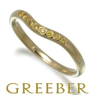 Tiffany & Co. - ティファニー リング イエローダイヤ カーブドバンド