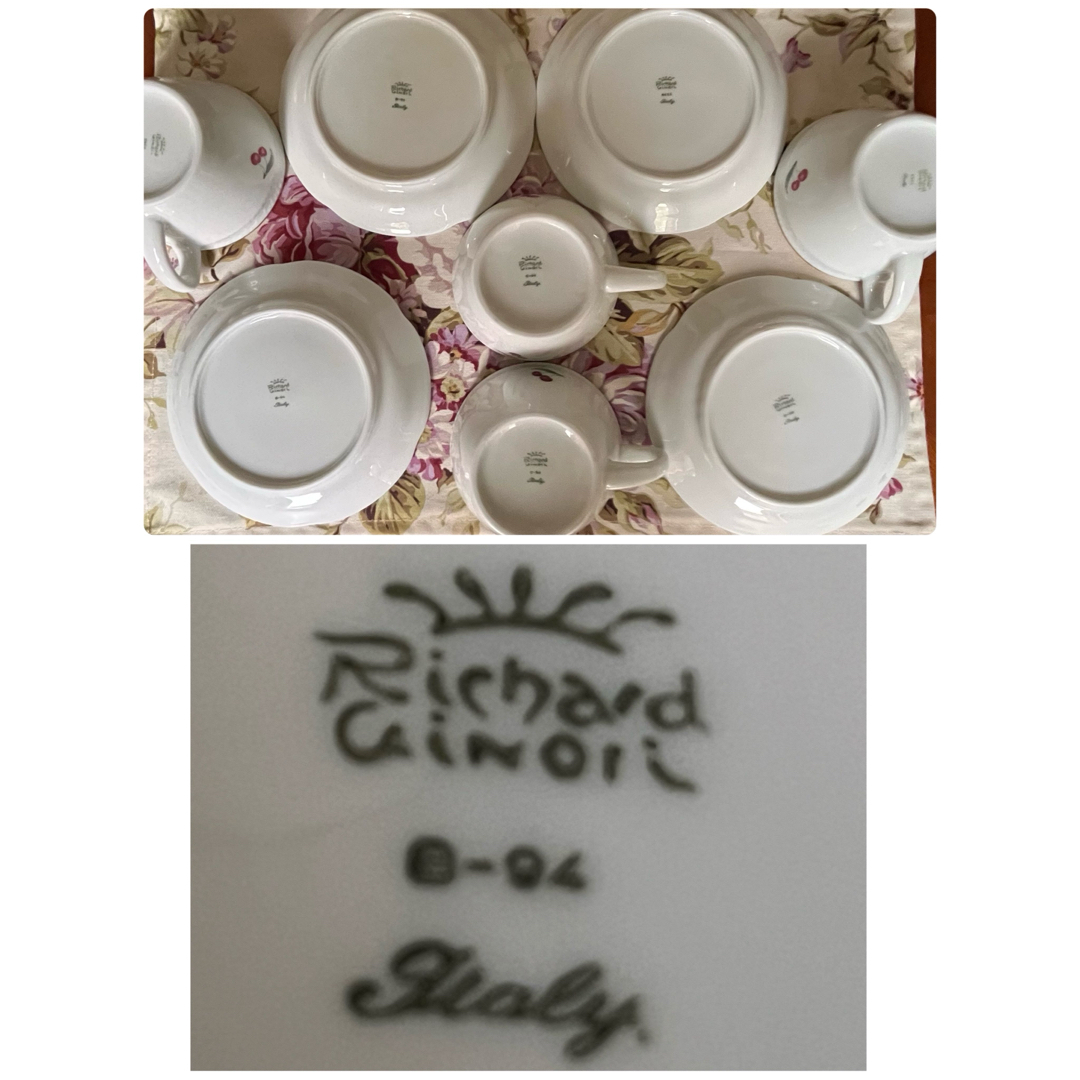 Richard Ginori - 【美品】リチャードジノリ☆ボンジョルノチェリー☆C