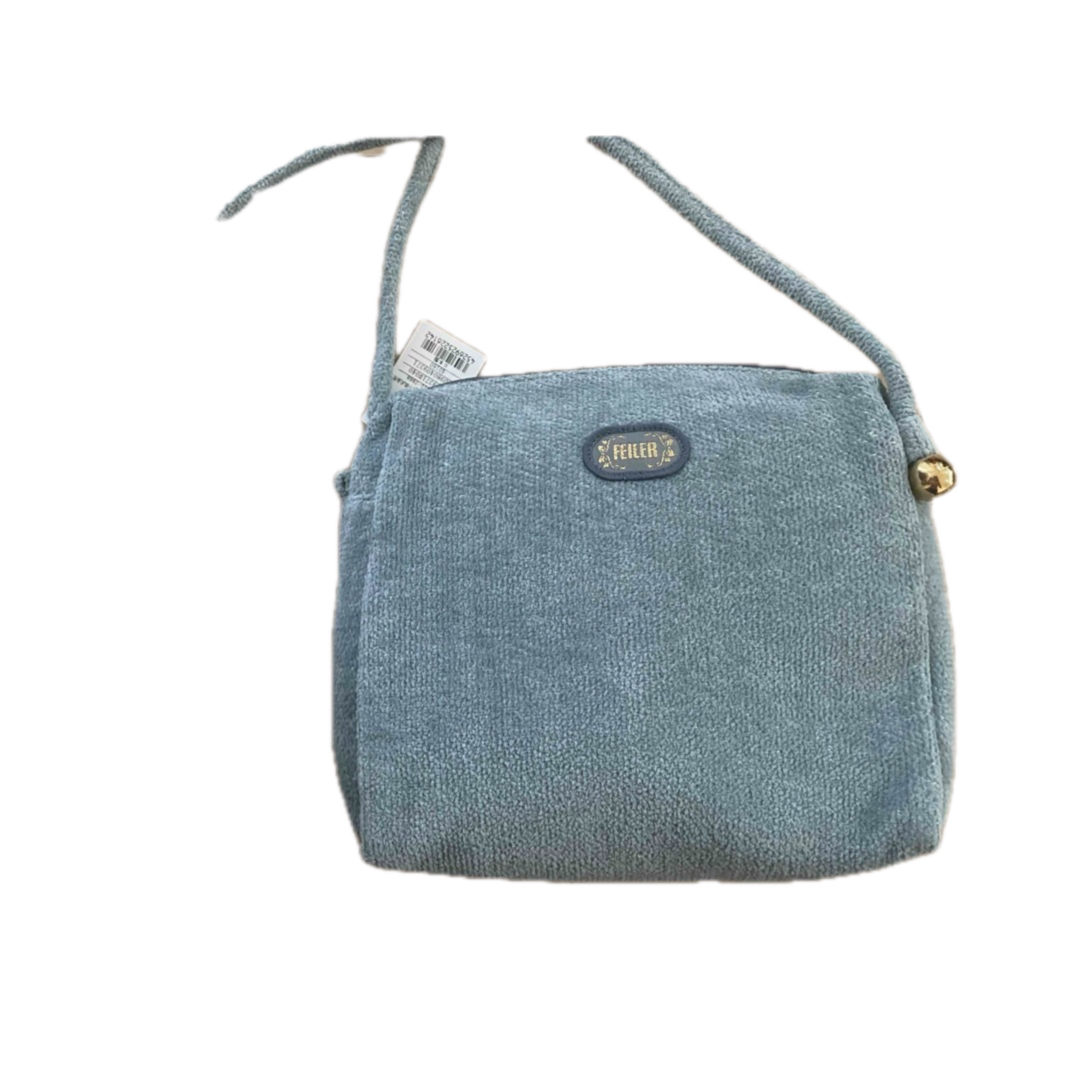 FEILER - FEILER フェイラー ショルダーバッグ グレー ローズ柄 軽量