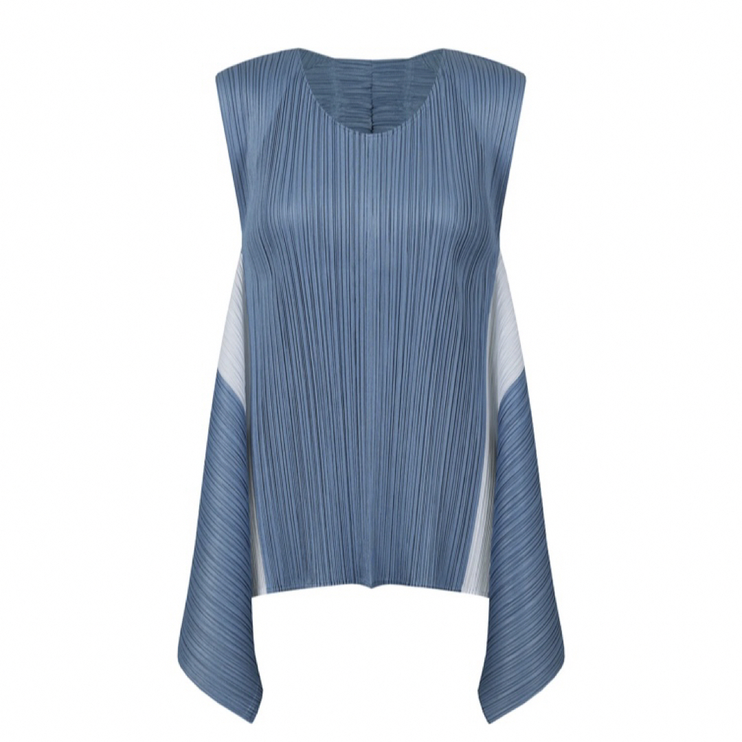 入手困難❣️9月人気新作横段チュニック 三宅一生プリーツプリーズ