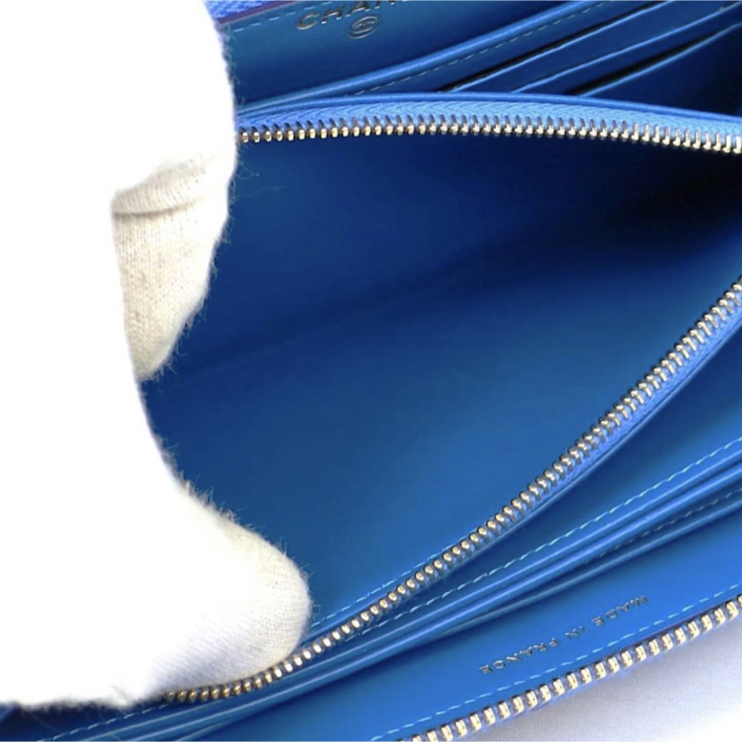 CHANEL - シャネル CHANEL 財布 ラウンドファスナー 長財布