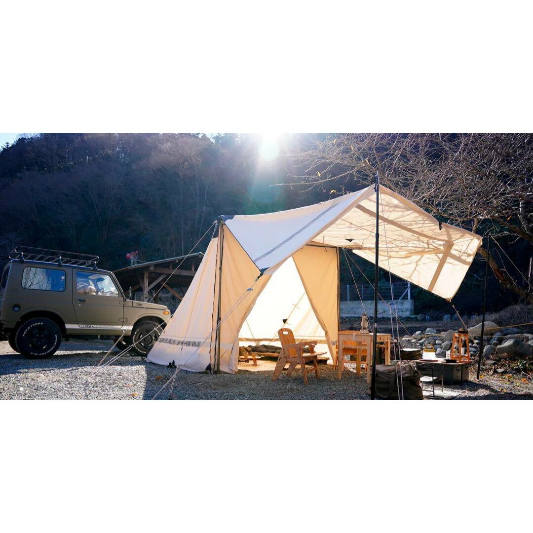 新品・未使用 YOKA CABIN キャンプテント YK-TN02 アイボリーの通販 by