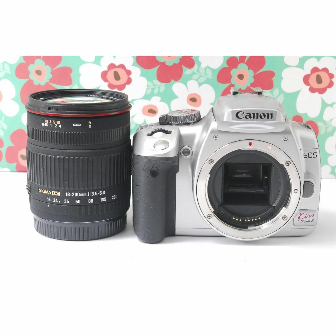 ❤️近くも遠くも撮影❤Canon kiss xレンズキット❤️スマホに転送