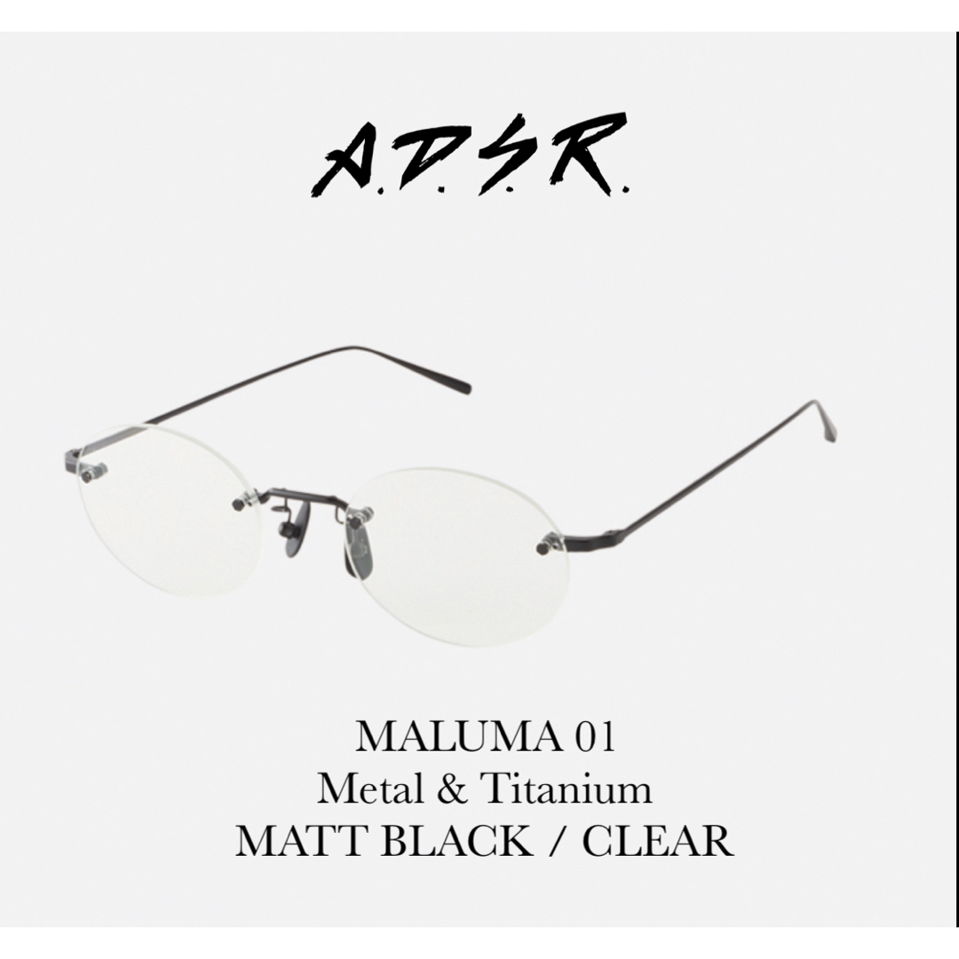 A.D.S.R. - 【極美品】 A.D.S.R MALUMA 01 MATT BLK 付属品オールの