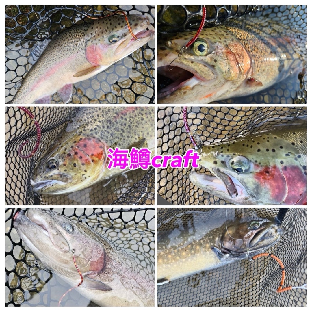 管釣り エリアトラウト【巻き直し不要】海鱒スパイラルルアー Pro