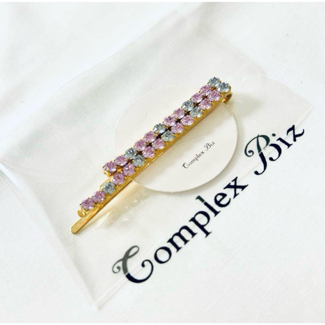 Complex Biz - 781【新品未使用】ヘアピン2本セット／ラインミニピン