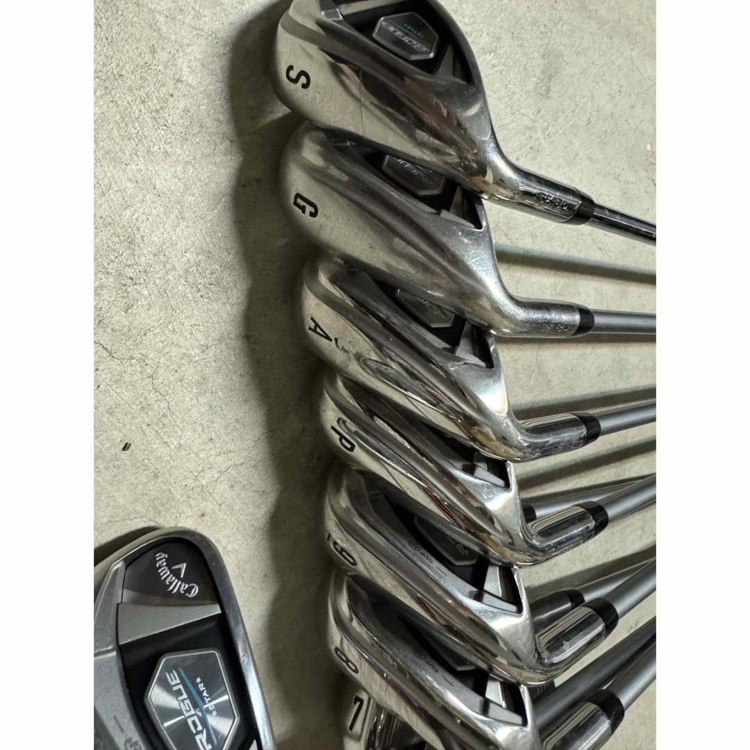 Callaway - レフティキャロウェイ ローグ・特注カーボンメンズアイアン